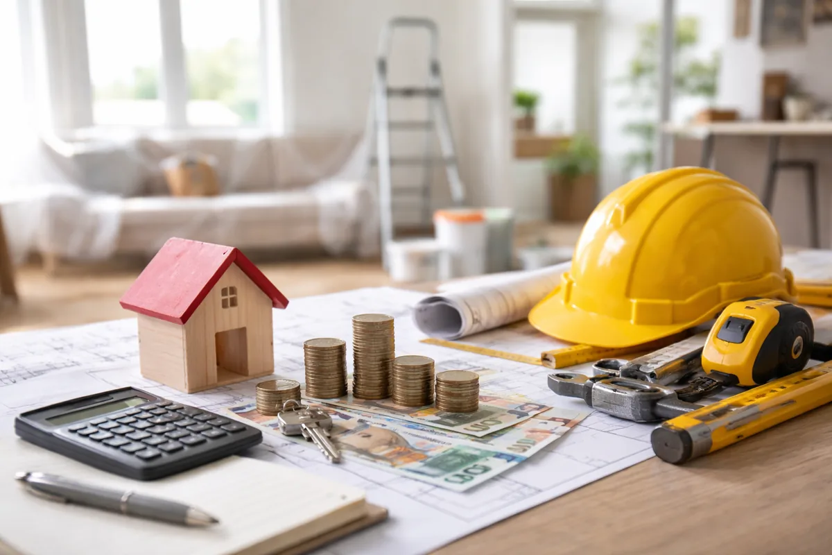 Comment financer des travaux lors de l'achat d'un bien immobilier